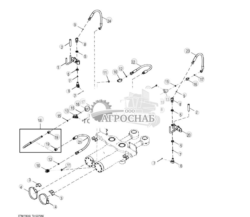 Гидравл. шланги и фитинги цилиндра мех. пов. (304845 - ) - ST877074 577.jpg